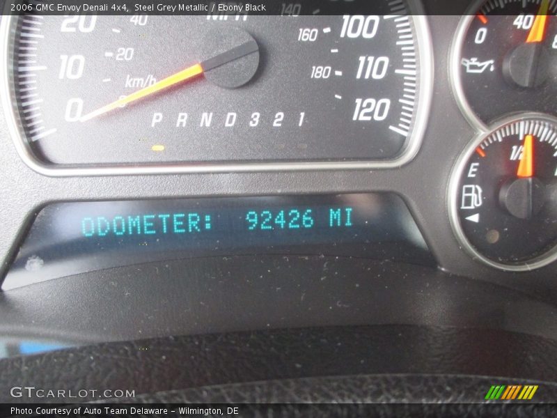 Steel Grey Metallic / Ebony Black 2006 GMC Envoy Denali 4x4