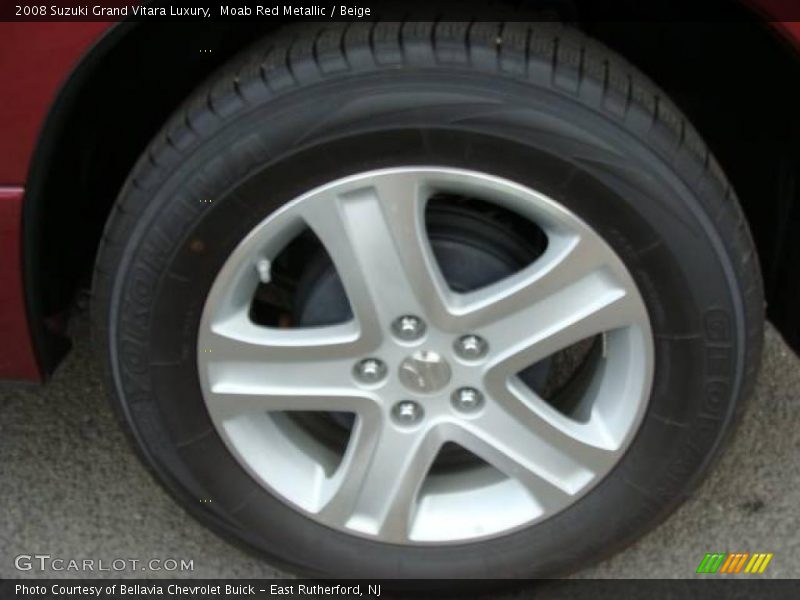 Moab Red Metallic / Beige 2008 Suzuki Grand Vitara Luxury