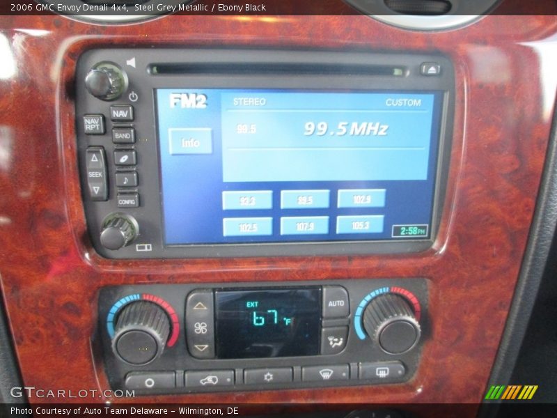 Steel Grey Metallic / Ebony Black 2006 GMC Envoy Denali 4x4