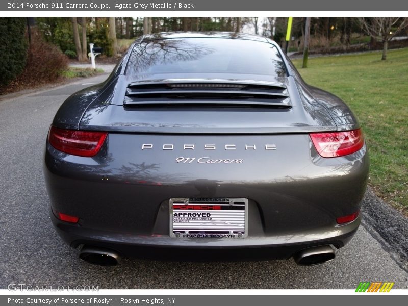 Agate Grey Metallic / Black 2014 Porsche 911 Carrera Coupe