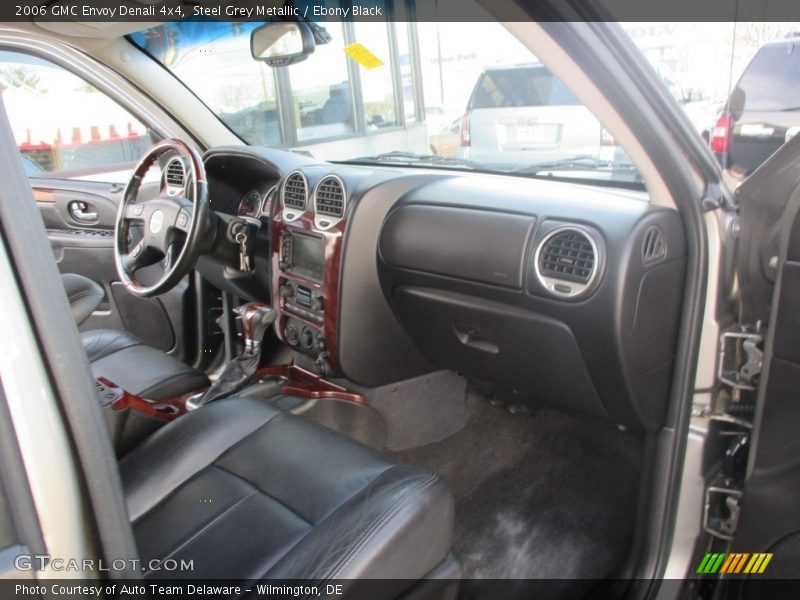 Steel Grey Metallic / Ebony Black 2006 GMC Envoy Denali 4x4