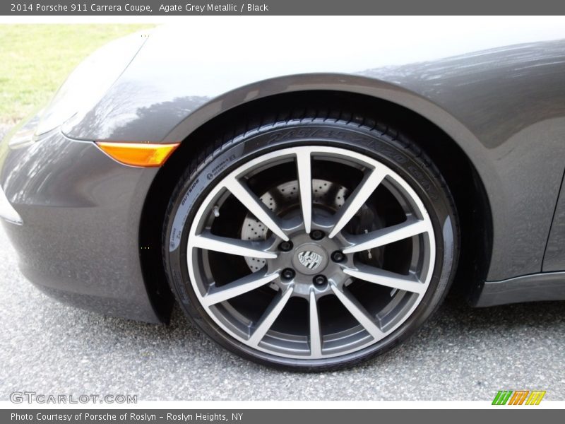 Agate Grey Metallic / Black 2014 Porsche 911 Carrera Coupe