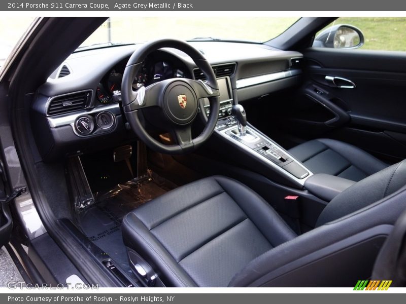 Agate Grey Metallic / Black 2014 Porsche 911 Carrera Coupe