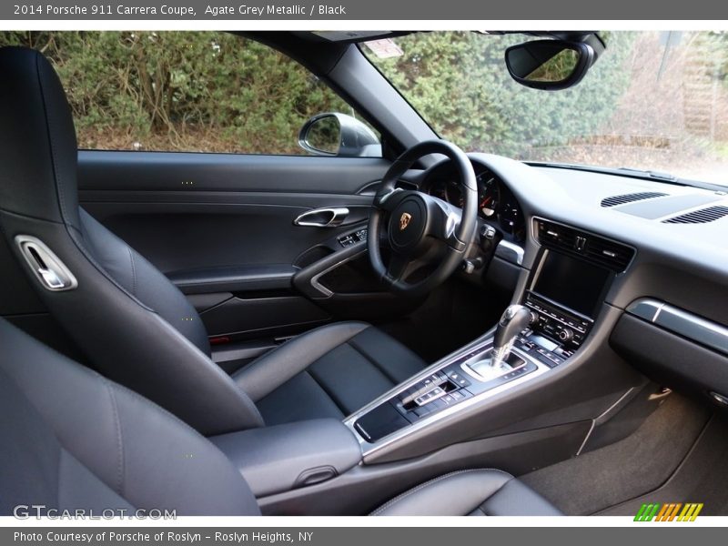 Agate Grey Metallic / Black 2014 Porsche 911 Carrera Coupe