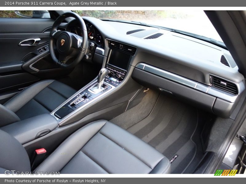 Agate Grey Metallic / Black 2014 Porsche 911 Carrera Coupe