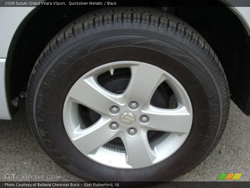 Quicksilver Metallic / Black 2008 Suzuki Grand Vitara XSport