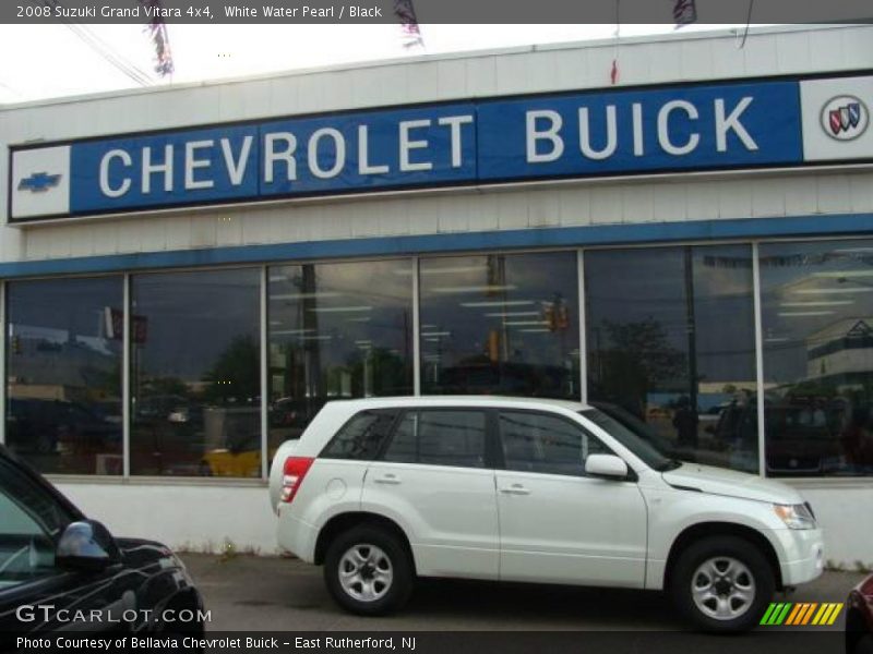 White Water Pearl / Black 2008 Suzuki Grand Vitara 4x4