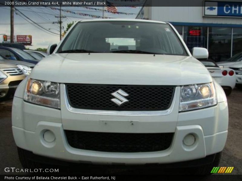 White Water Pearl / Black 2008 Suzuki Grand Vitara 4x4