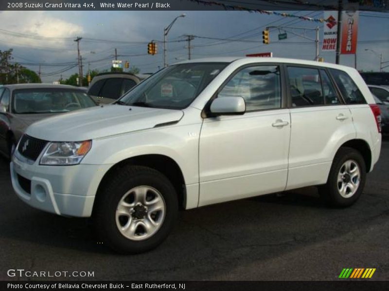 White Water Pearl / Black 2008 Suzuki Grand Vitara 4x4