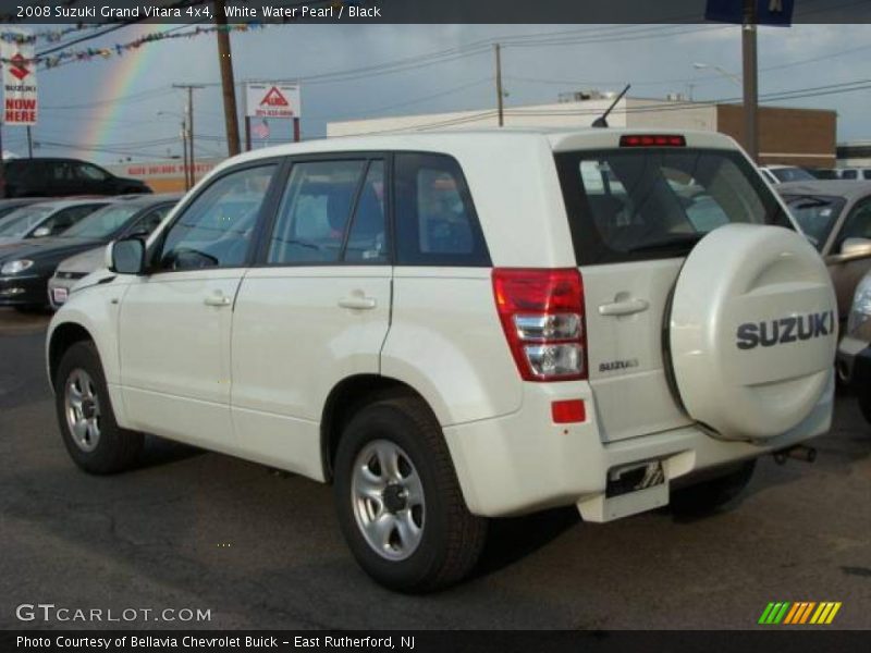 White Water Pearl / Black 2008 Suzuki Grand Vitara 4x4