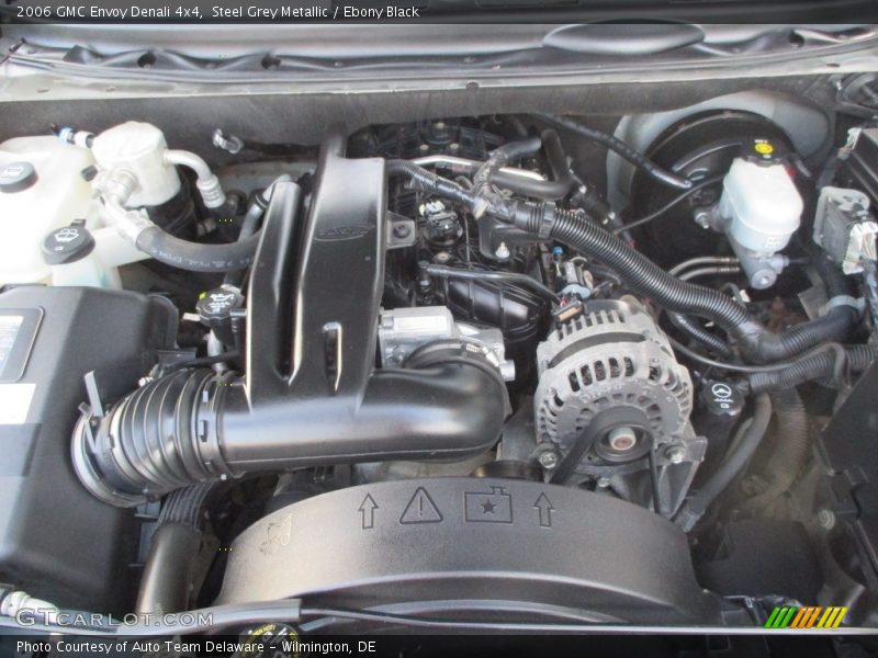 Steel Grey Metallic / Ebony Black 2006 GMC Envoy Denali 4x4