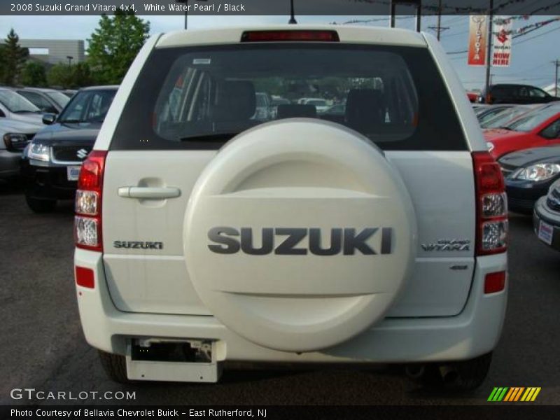 White Water Pearl / Black 2008 Suzuki Grand Vitara 4x4