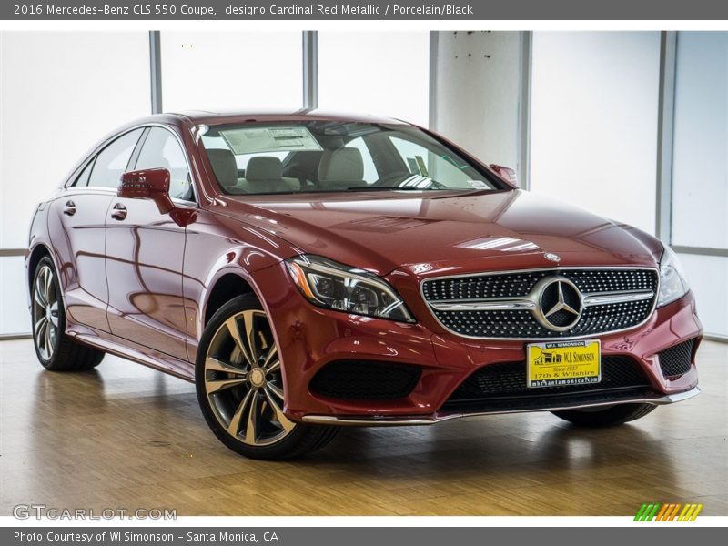Front 3/4 View of 2016 CLS 550 Coupe