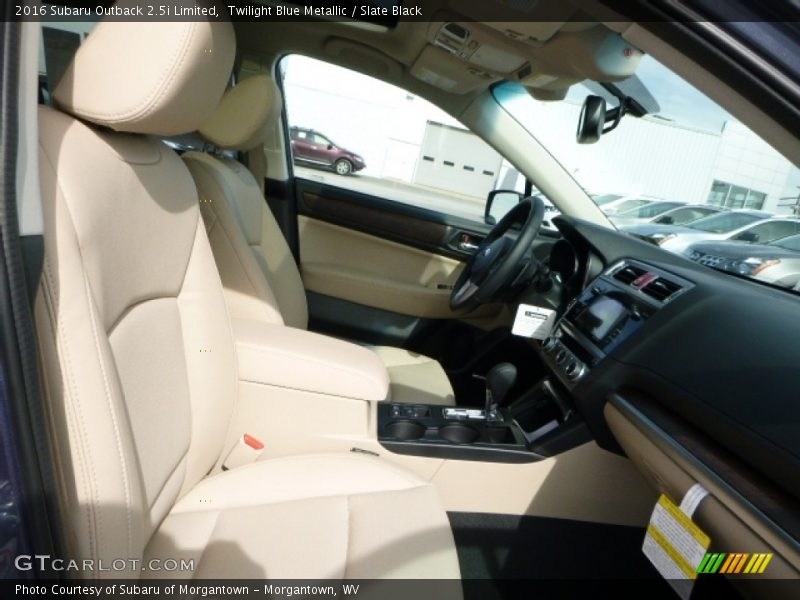 Twilight Blue Metallic / Slate Black 2016 Subaru Outback 2.5i Limited