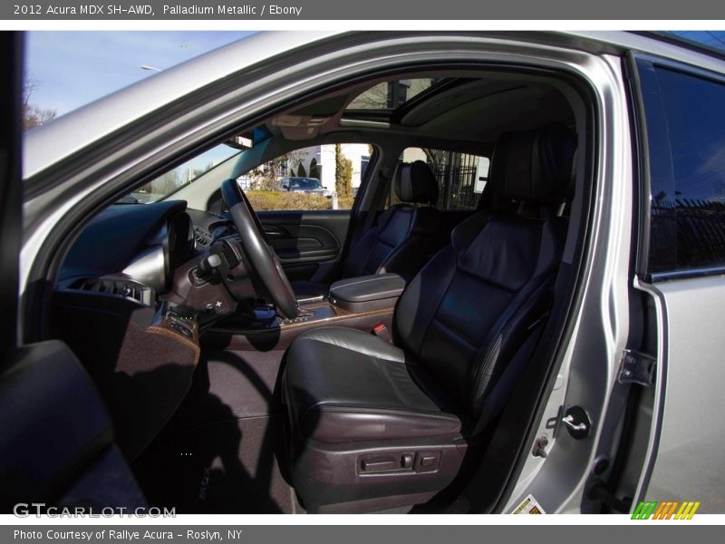 Palladium Metallic / Ebony 2012 Acura MDX SH-AWD