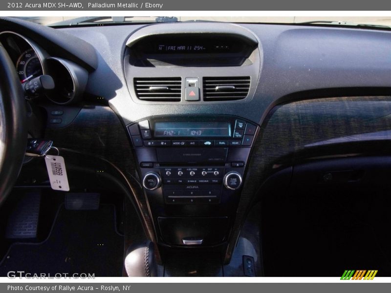 Palladium Metallic / Ebony 2012 Acura MDX SH-AWD