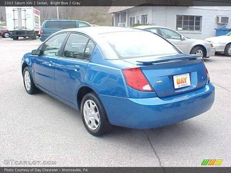 Bright Blue / Gray 2003 Saturn ION 2 Sedan