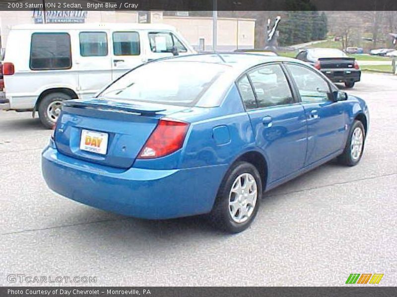Bright Blue / Gray 2003 Saturn ION 2 Sedan