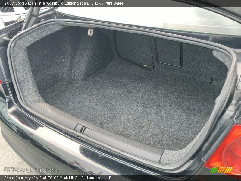 Black / Pure Beige 2007 Volkswagen Jetta Wolfsburg Edition Sedan