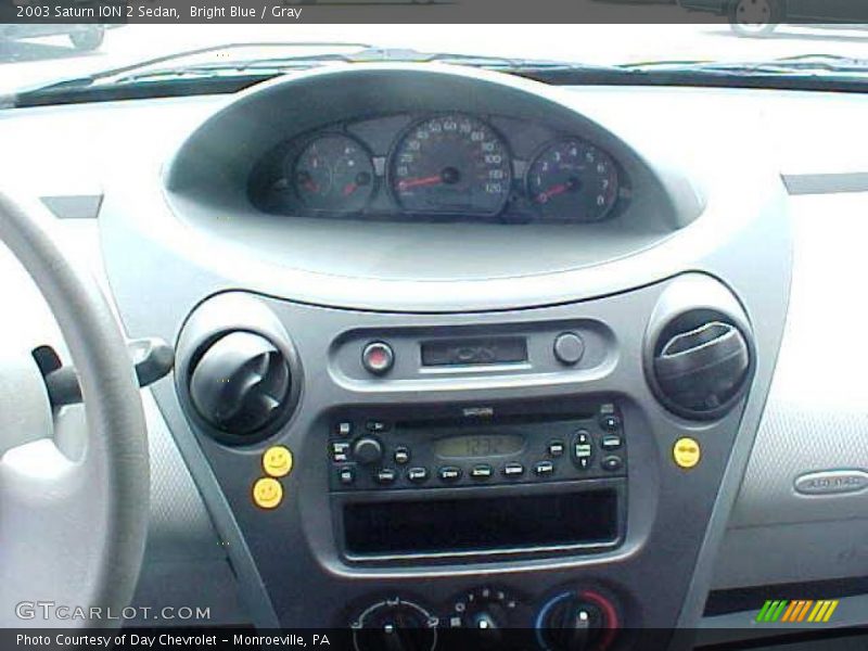 Bright Blue / Gray 2003 Saturn ION 2 Sedan