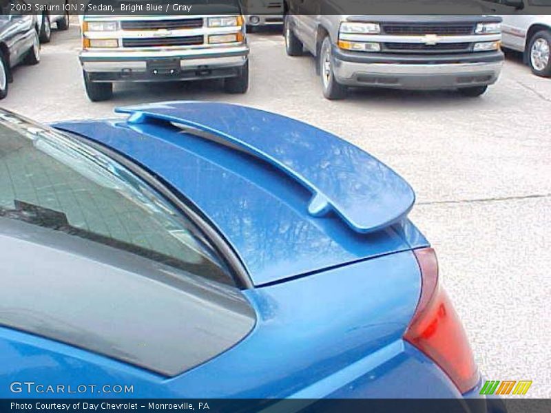 Bright Blue / Gray 2003 Saturn ION 2 Sedan