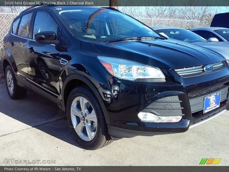Shadow Black / Charcoal Black 2016 Ford Escape SE