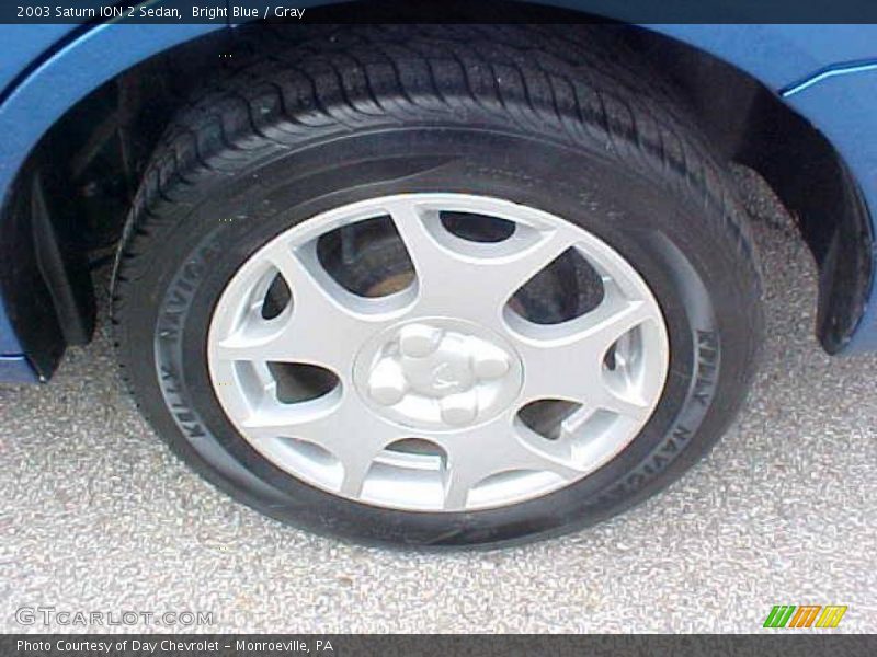 Bright Blue / Gray 2003 Saturn ION 2 Sedan