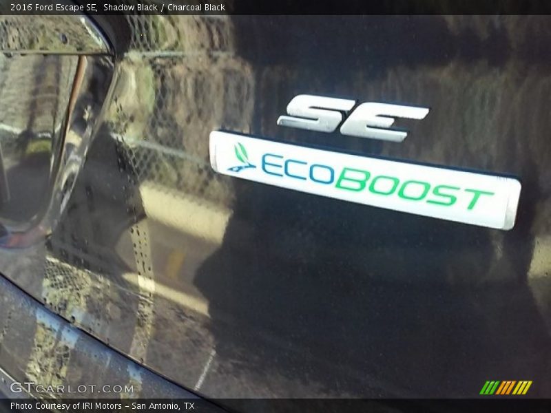 Shadow Black / Charcoal Black 2016 Ford Escape SE