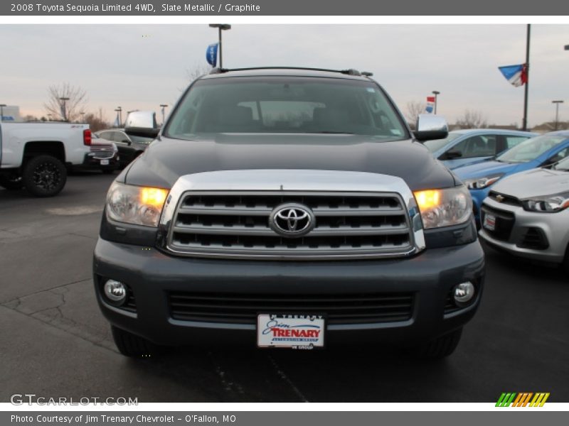 Slate Metallic / Graphite 2008 Toyota Sequoia Limited 4WD