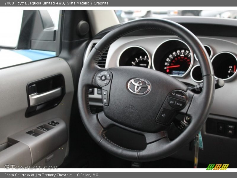 Slate Metallic / Graphite 2008 Toyota Sequoia Limited 4WD