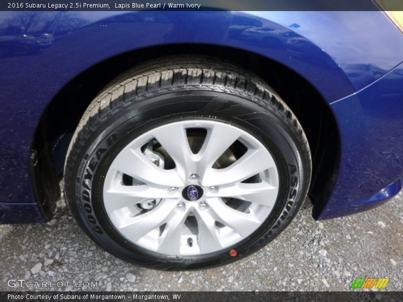 Lapis Blue Pearl / Warm Ivory 2016 Subaru Legacy 2.5i Premium