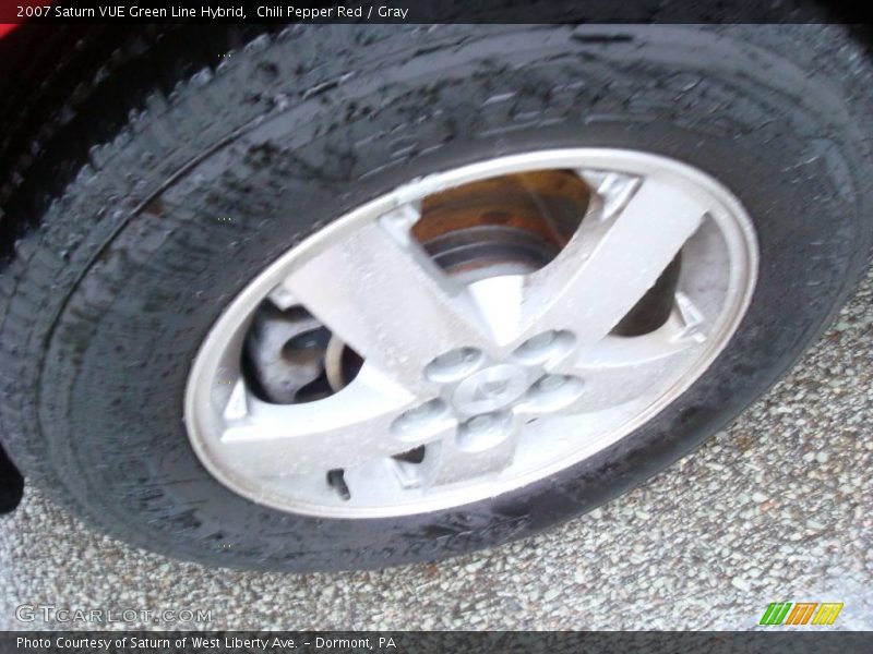 Chili Pepper Red / Gray 2007 Saturn VUE Green Line Hybrid