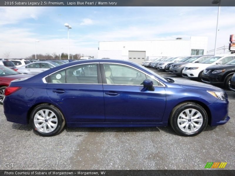 Lapis Blue Pearl / Warm Ivory 2016 Subaru Legacy 2.5i Premium