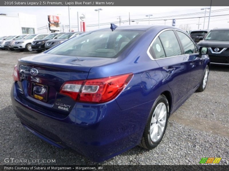 Lapis Blue Pearl / Warm Ivory 2016 Subaru Legacy 2.5i Premium