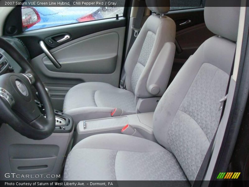 Chili Pepper Red / Gray 2007 Saturn VUE Green Line Hybrid