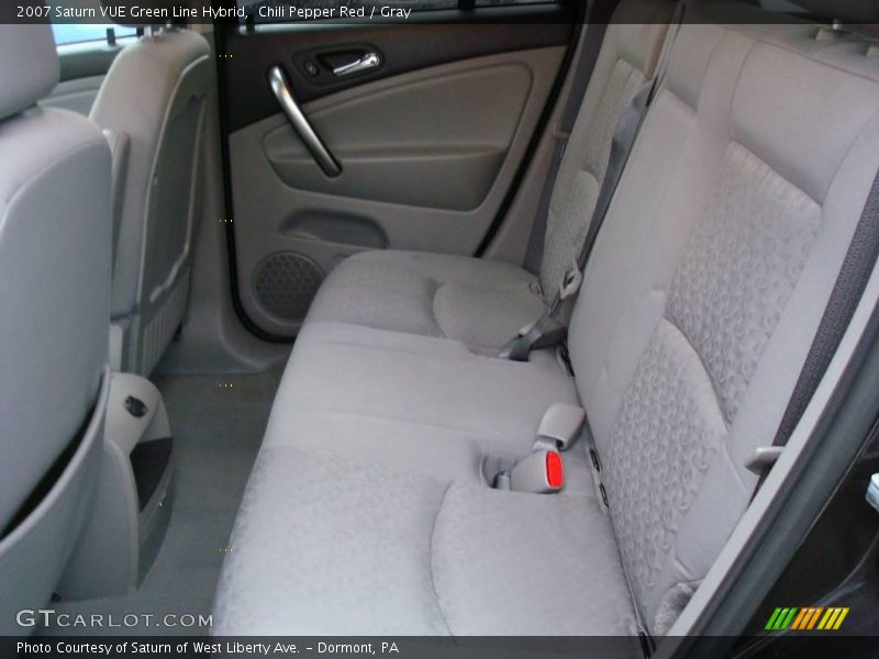Chili Pepper Red / Gray 2007 Saturn VUE Green Line Hybrid