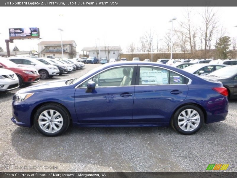 Lapis Blue Pearl / Warm Ivory 2016 Subaru Legacy 2.5i Premium