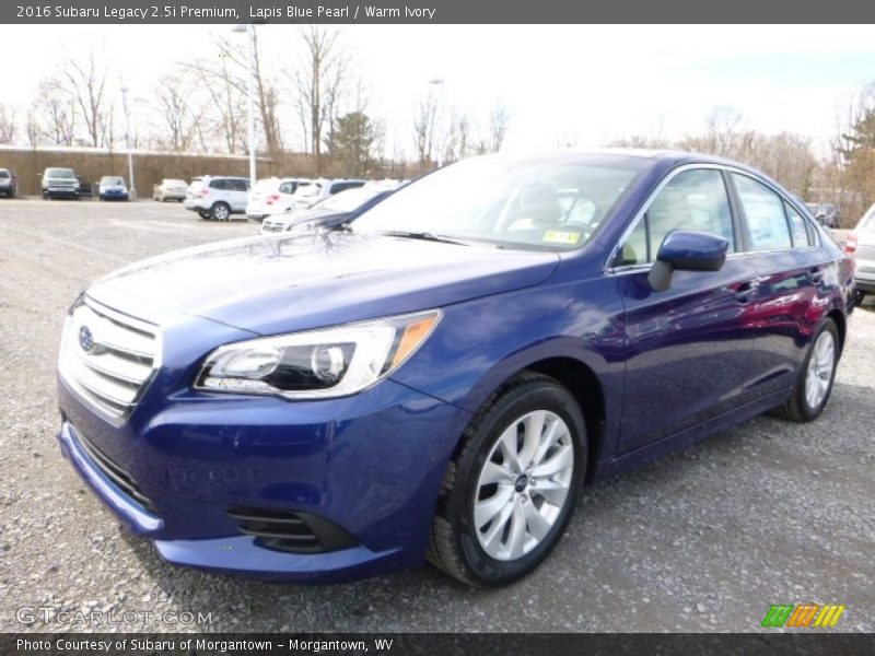 Lapis Blue Pearl / Warm Ivory 2016 Subaru Legacy 2.5i Premium