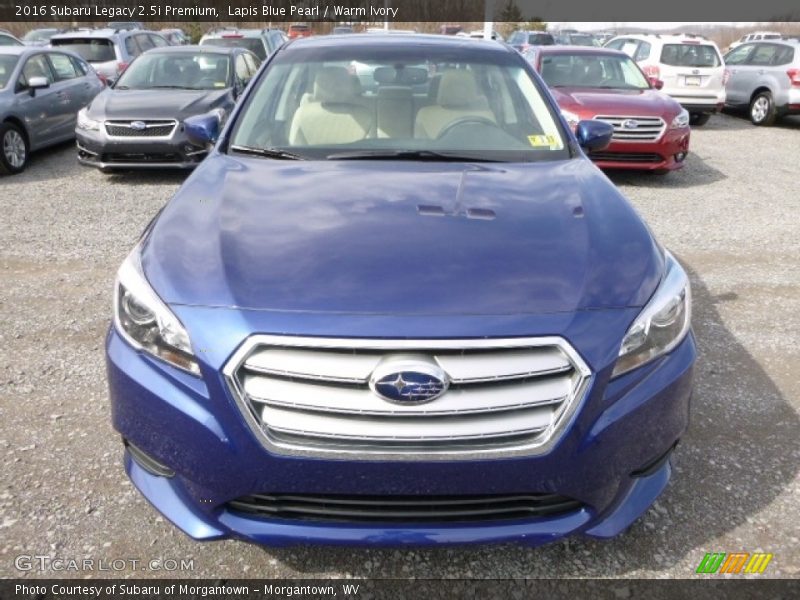 Lapis Blue Pearl / Warm Ivory 2016 Subaru Legacy 2.5i Premium