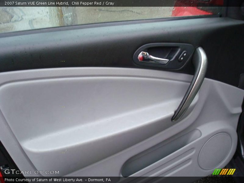 Chili Pepper Red / Gray 2007 Saturn VUE Green Line Hybrid