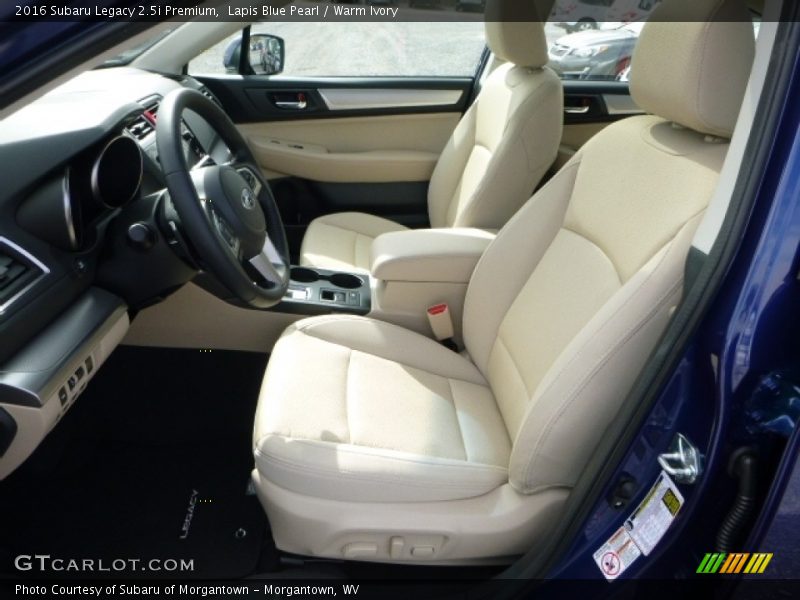 Lapis Blue Pearl / Warm Ivory 2016 Subaru Legacy 2.5i Premium