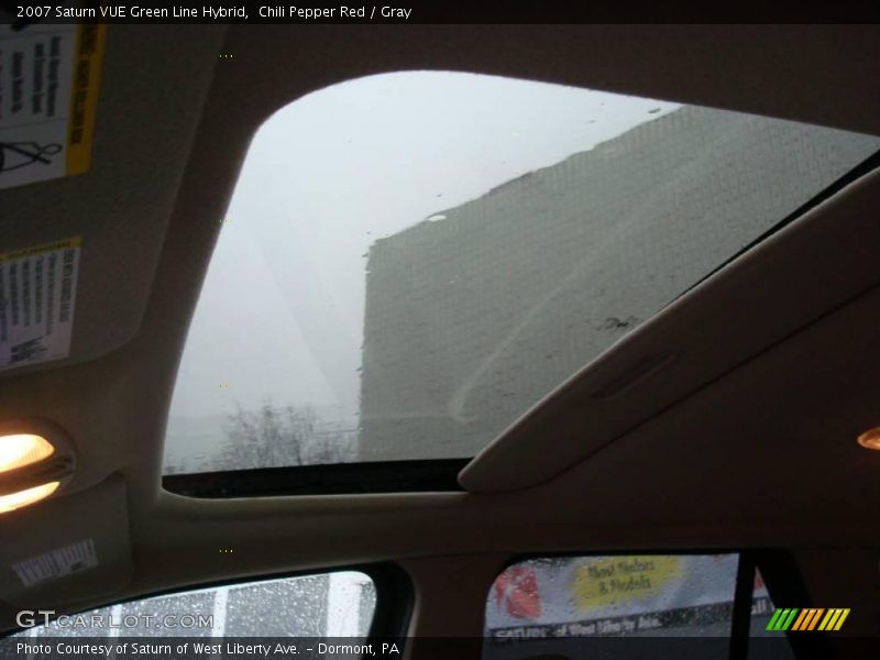 Chili Pepper Red / Gray 2007 Saturn VUE Green Line Hybrid