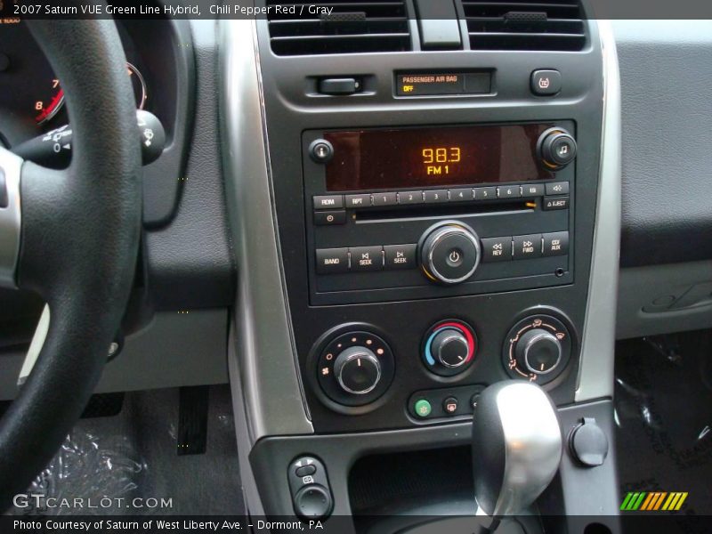 Chili Pepper Red / Gray 2007 Saturn VUE Green Line Hybrid