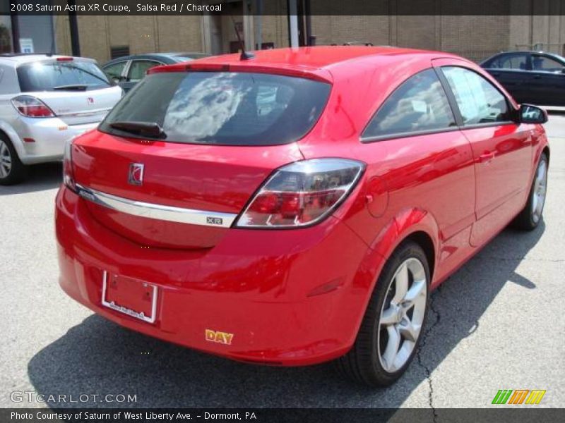 Salsa Red / Charcoal 2008 Saturn Astra XR Coupe