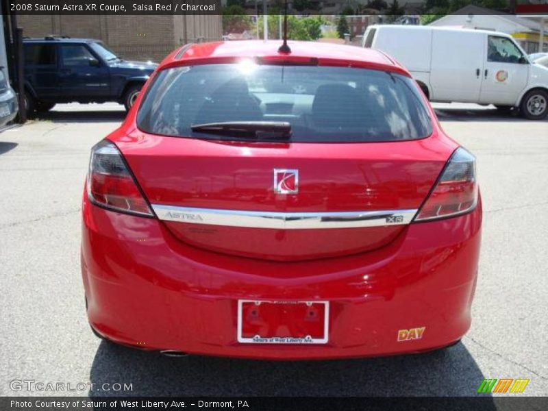 Salsa Red / Charcoal 2008 Saturn Astra XR Coupe
