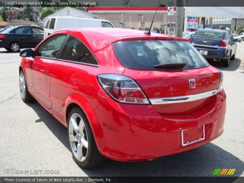 Salsa Red / Charcoal 2008 Saturn Astra XR Coupe