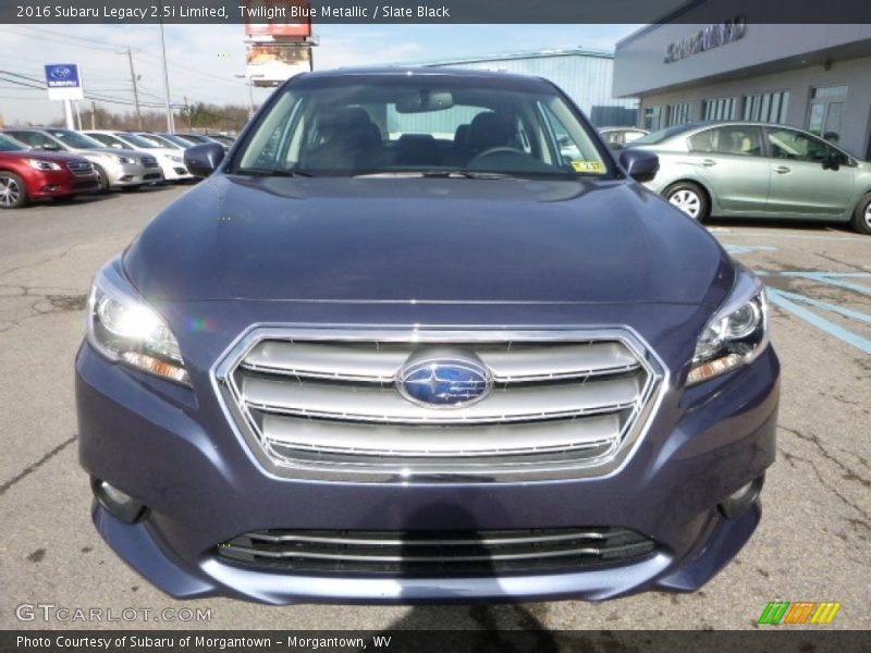Twilight Blue Metallic / Slate Black 2016 Subaru Legacy 2.5i Limited