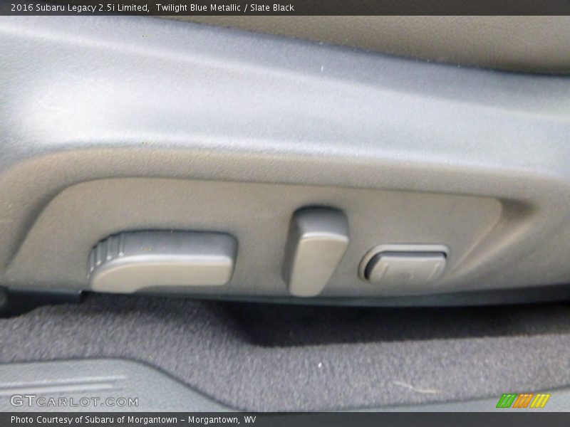 Twilight Blue Metallic / Slate Black 2016 Subaru Legacy 2.5i Limited
