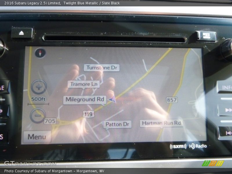 Twilight Blue Metallic / Slate Black 2016 Subaru Legacy 2.5i Limited