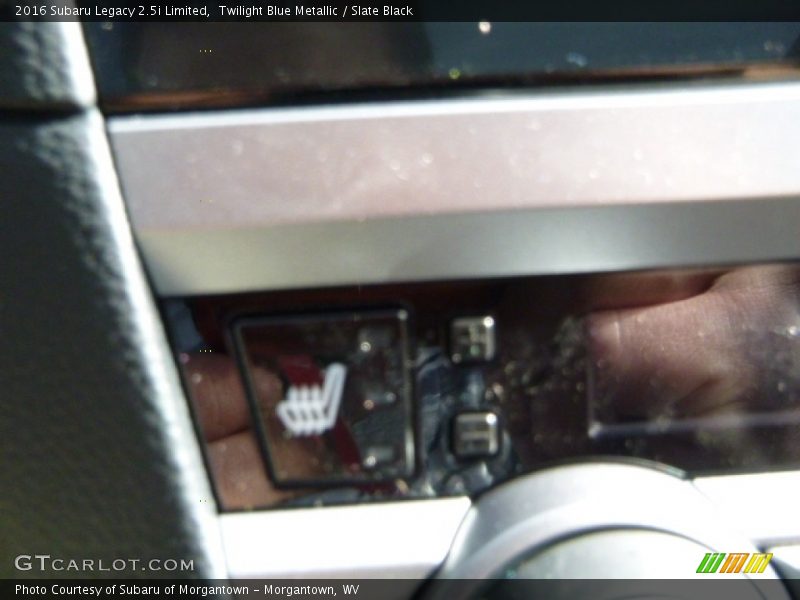 Twilight Blue Metallic / Slate Black 2016 Subaru Legacy 2.5i Limited